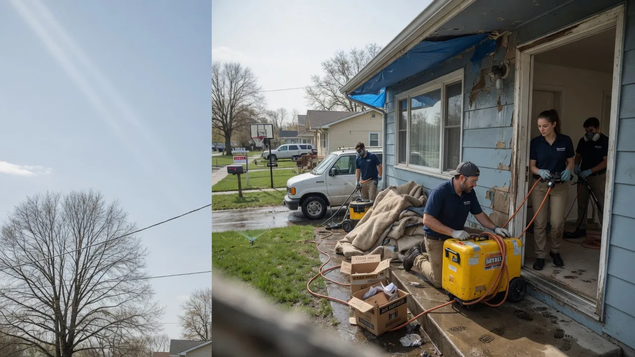 Basement Flood Cleanup in West Union, WV near me